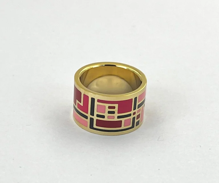 Hijab Geometric Patterns Ring
