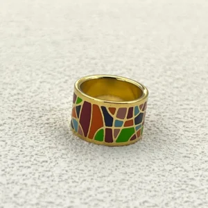 Alternative view of Hijab Mosaic Harmony Ring