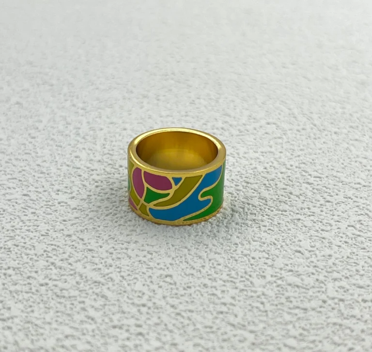 Hijab Pastel Bloom Ring