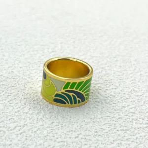 Alternative view of Hijab Nature Wave Ring