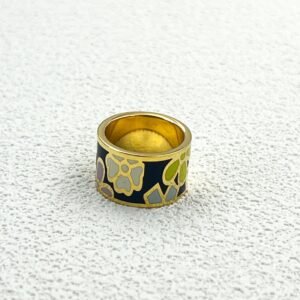 Hijab Elegant Floral Patterns Ring