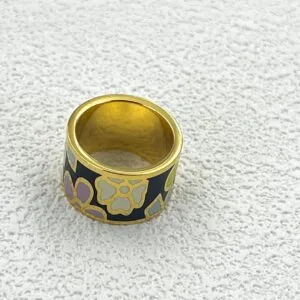 Alternative view of Hijab Elegant Floral Patterns Ring