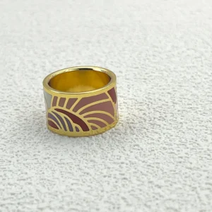 Alternative view of Hijab Rising Sun Ring