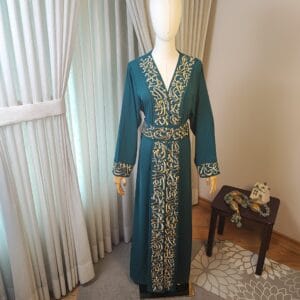 Abaya - Arabic Calligraphy Single Piece Edition