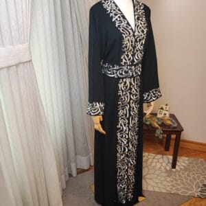 Abaya - Arabic Calligraphy Single Piece Edition