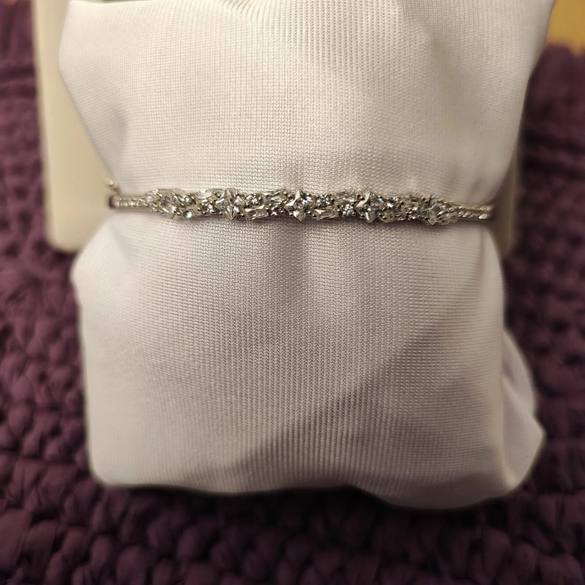 Radiant Elegance Silver Bracelet