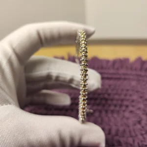 Alternative view of Serene Elegance Silver Bracelet