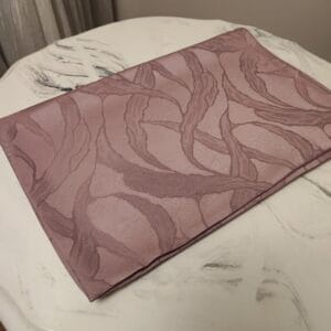 Alternative view of Turkish Italian Jacquard Shawl - Dusty Rose Collection