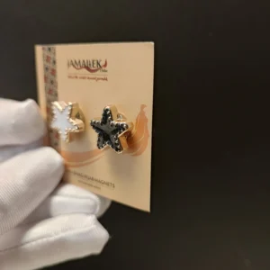 Alternative view of No-Snag Hijab Magnets - Celestial Star