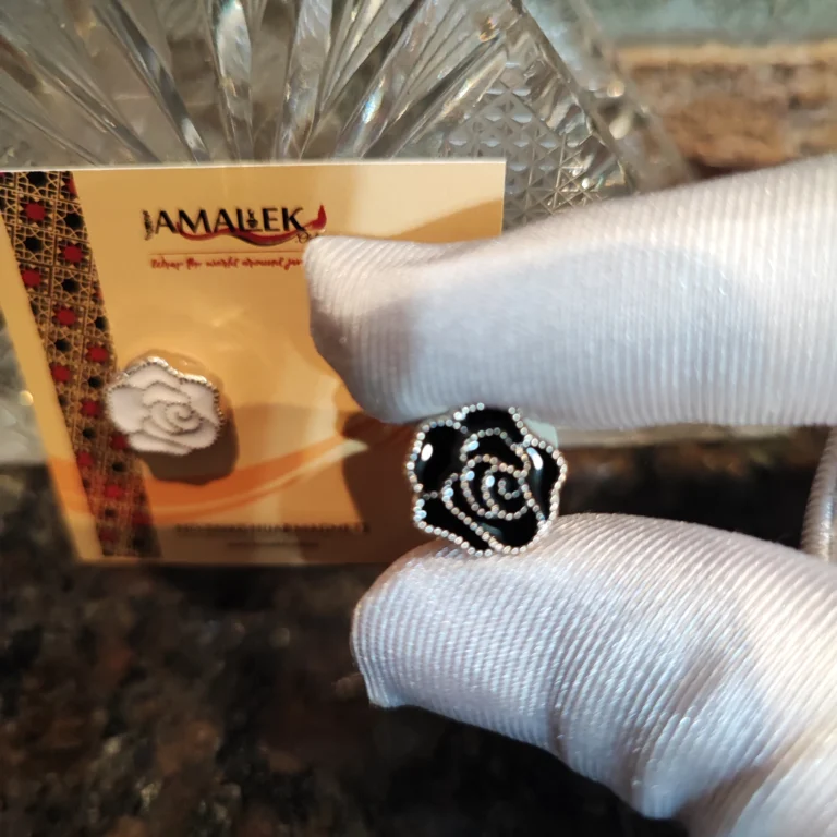 No-Snag Hijab Magnets - Rose Elegance