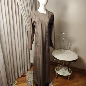 Dubai Collection - Mocha Elegance Abaya