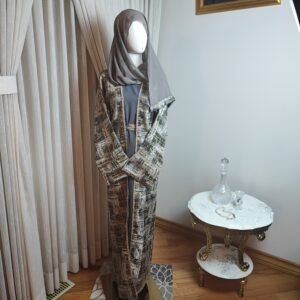 Dubai Collection - Hala Tweed Elegance Abaya
