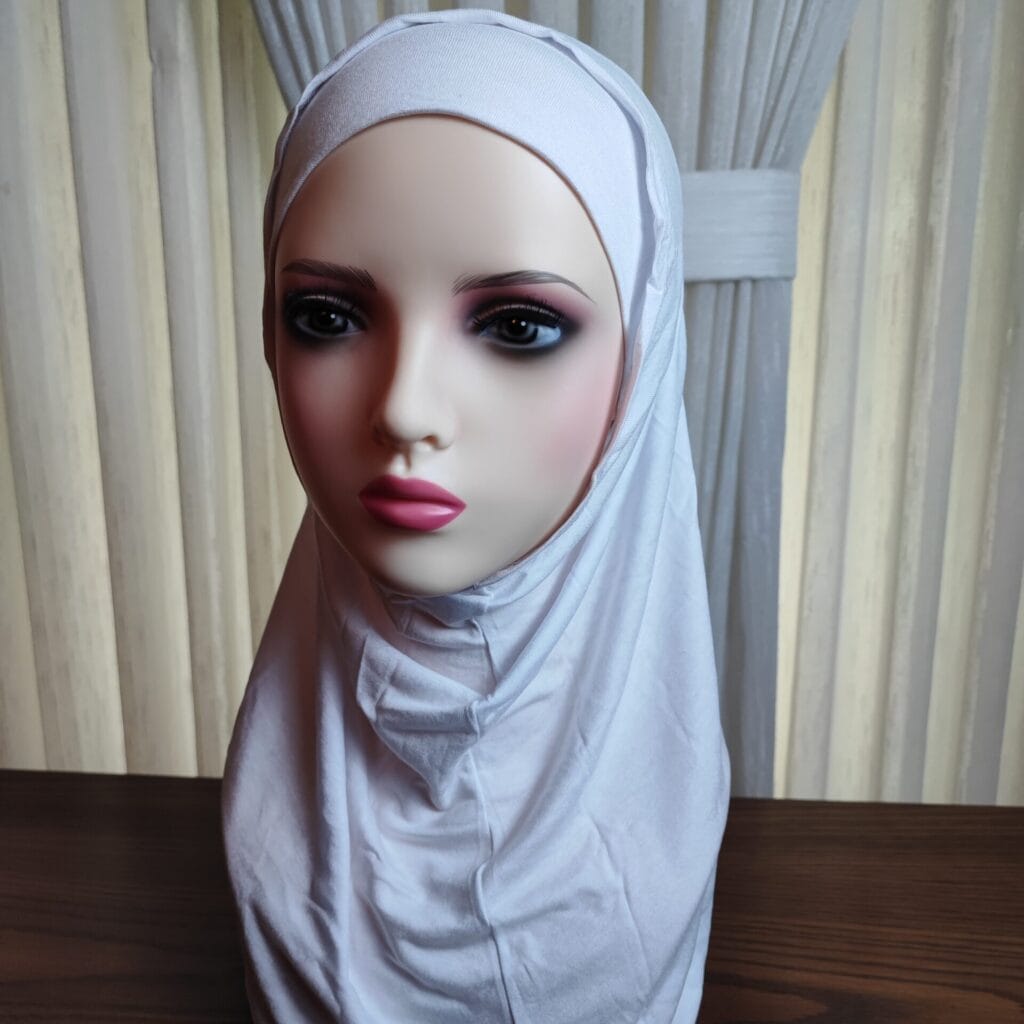 Premium Cotton Hijab - Farah Layali Two-Piece