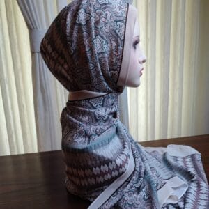 Alternative view of Premium Chiffon Printed Hijab - Amira Al-Najm
