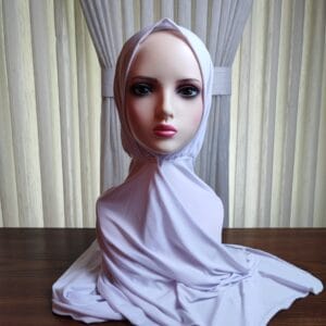 Premium Polyester Button-Lock Hijab - Twilight Collection