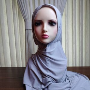 Premium Polyester Button-Lock Hijab - Twilight Collection