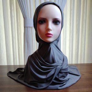 Premium Polyester Button-Lock Hijab - Twilight Collection