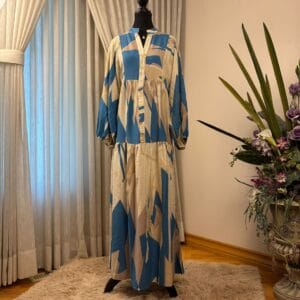 Summer Maxi - Azure Mirage