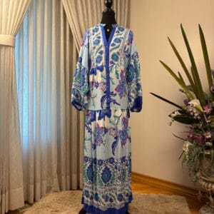 Summer Maxi - Indigo Garden