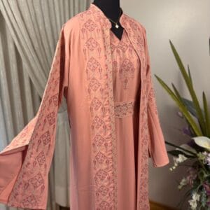 Alternative view of Abaya - Amira Embroidered Opulence